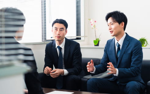 risevalue 商談の様子